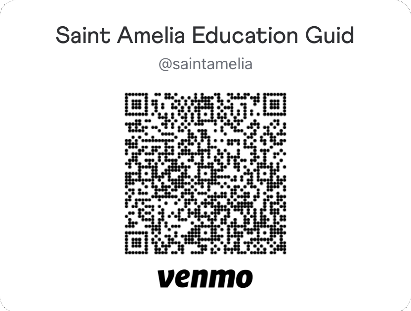 Saint Amelia Venmo QR code
